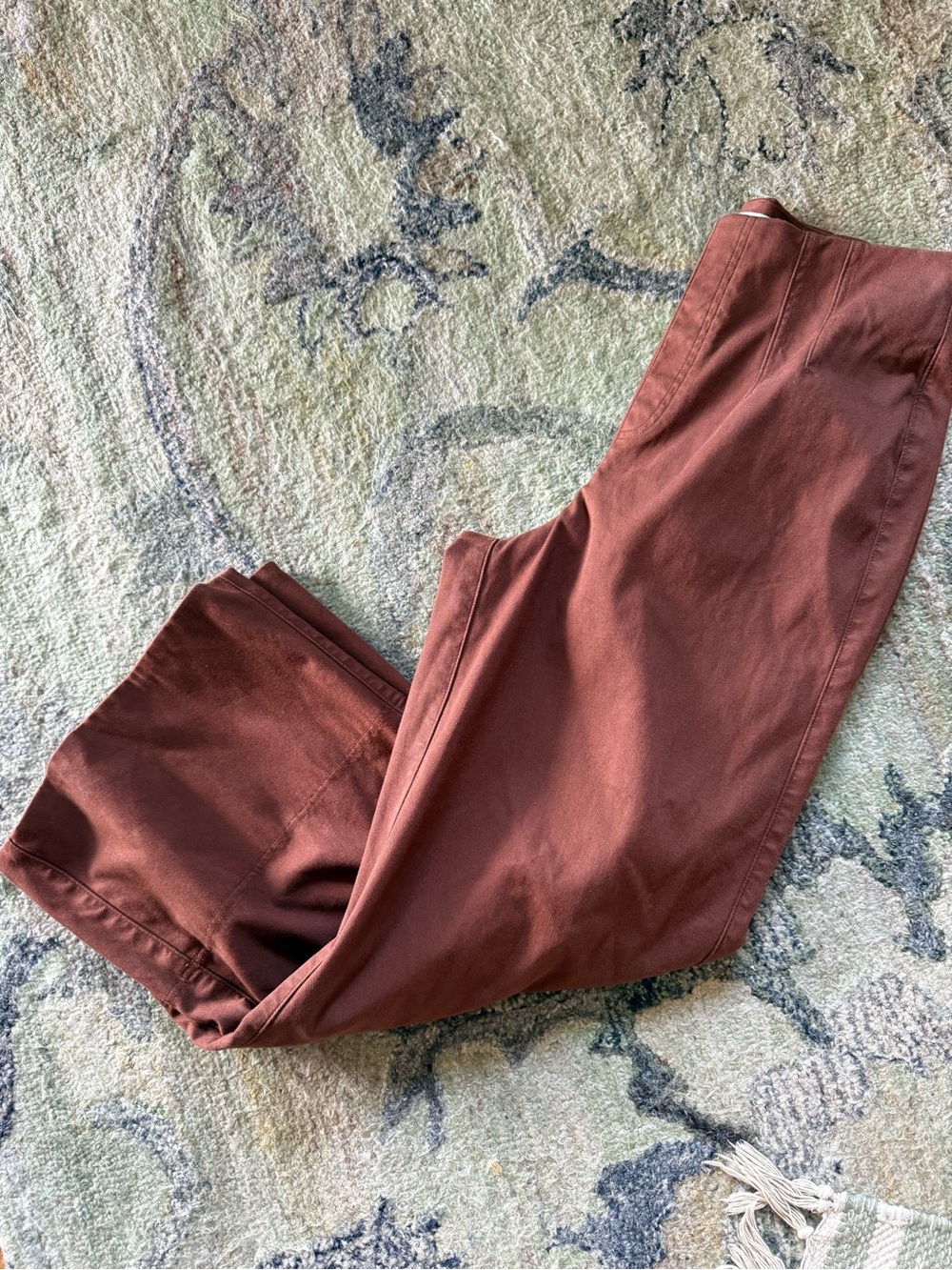 SPANX Women's Rust Brown Jeans - Medium - Picture 3 of 3